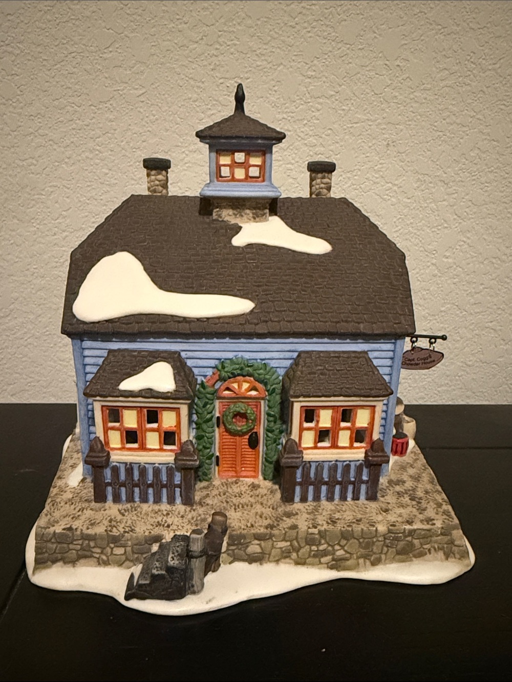 Dept. 56 “Chowder House” New England Village Series, 1995 Vintage Decor